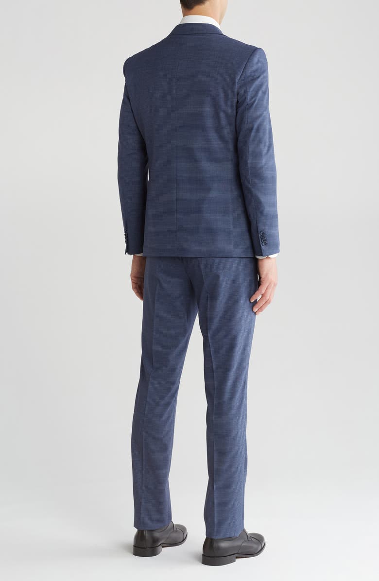 John Varvatos Star USA Bleecker Slim Fit Wool Suit, Alternate, color, Blue