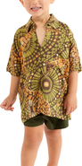 Kenny Flowers The Africa - Boys Hawaiian Shirt