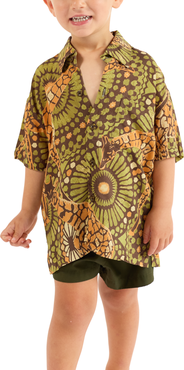 Kenny Flowers The Africa - Boys Hawaiian Shirt