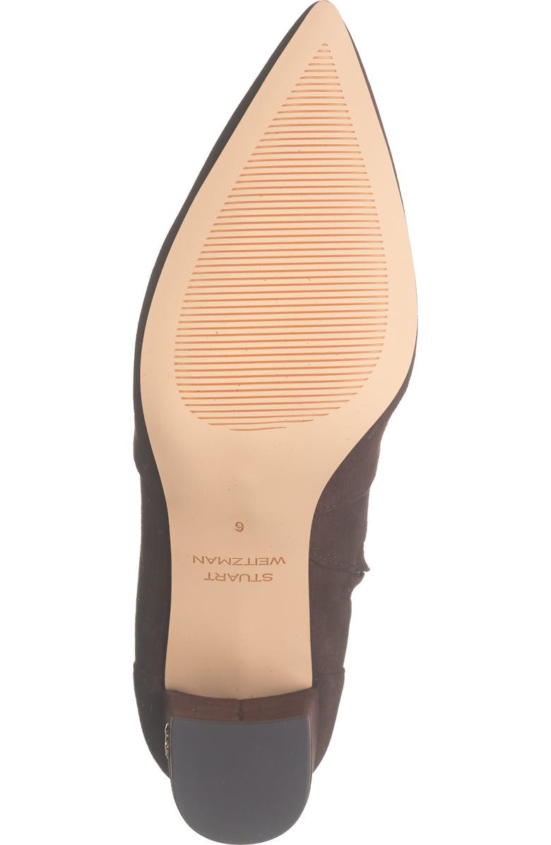 Stuart Weitzman Renegade Block Heel Bootie, Alternate, color, Walnut