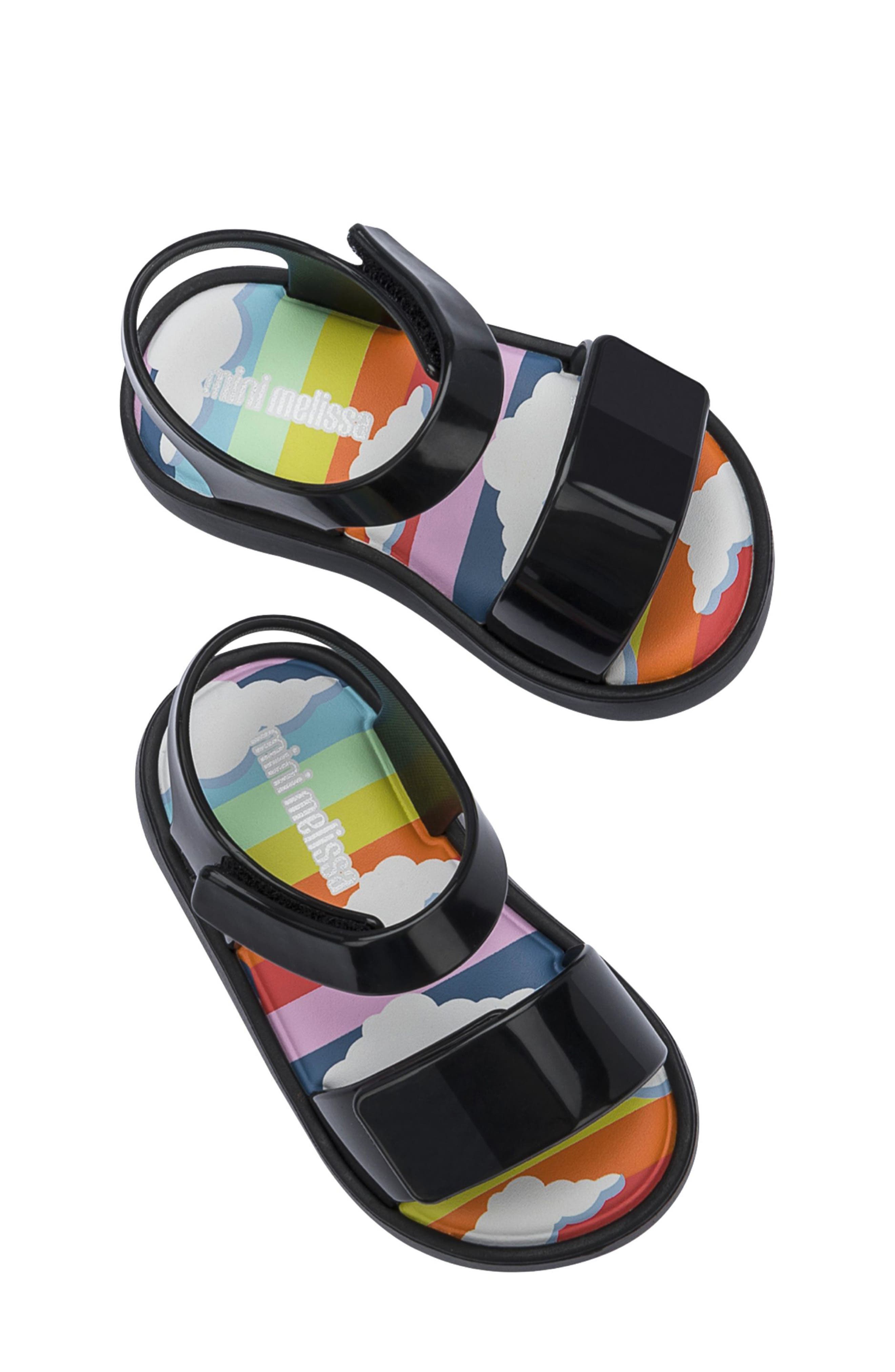 Mini Melissa Kids' Jump Sunny Day Sandal, Alternate, color, 