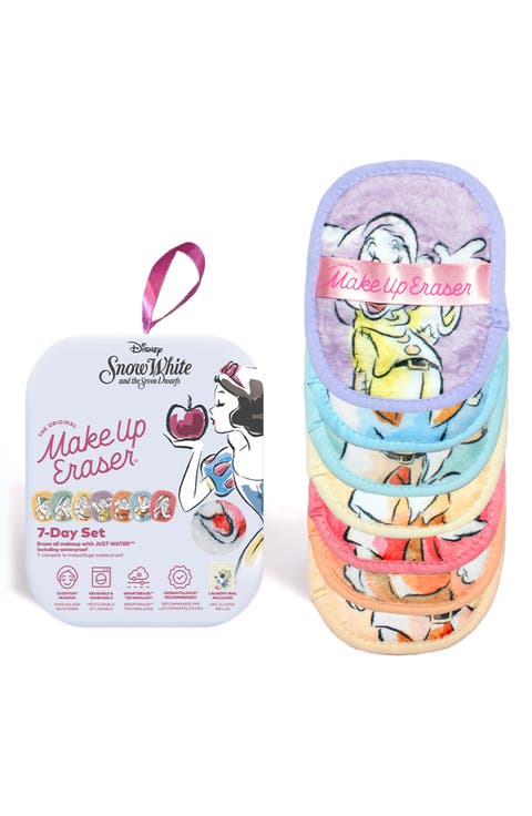 x Disney® Snow White 7-Day Reusable Makeup Eraser Set with Laundry Bag