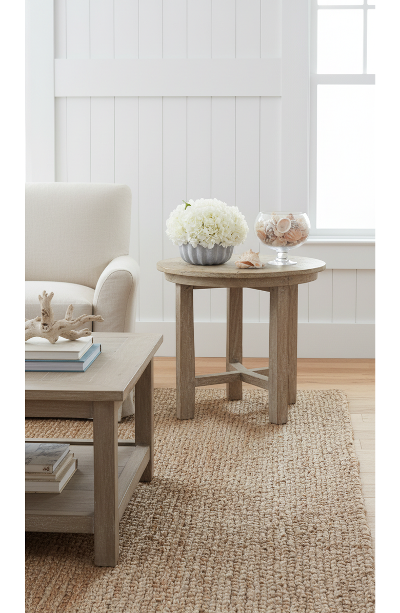 CocoBella Mareen RealTouch Hydrangea Arrangement, Alternate, color, Snow