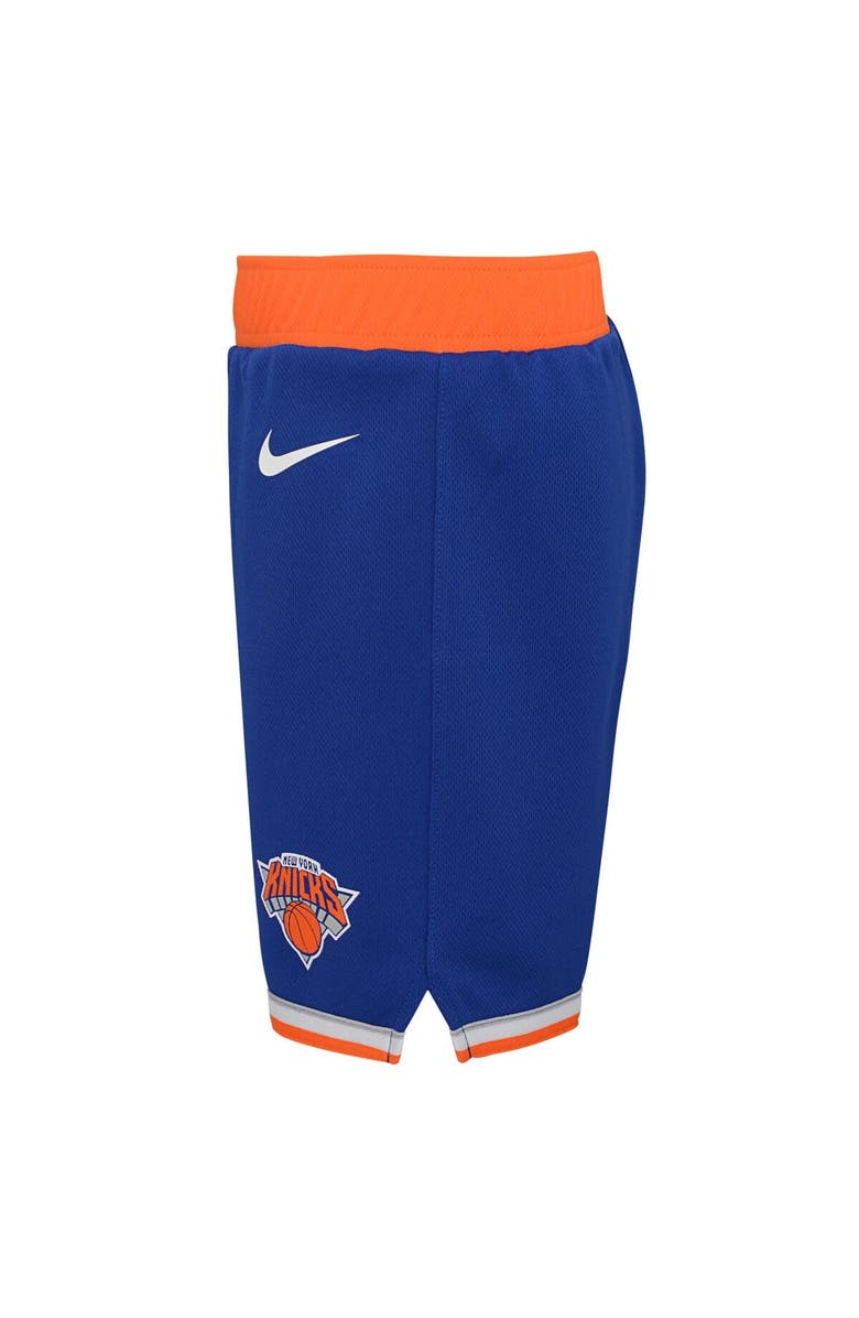 Nike Preschool Nike Blue New York Knicks Icon Replica Shorts, Alternate, color, 