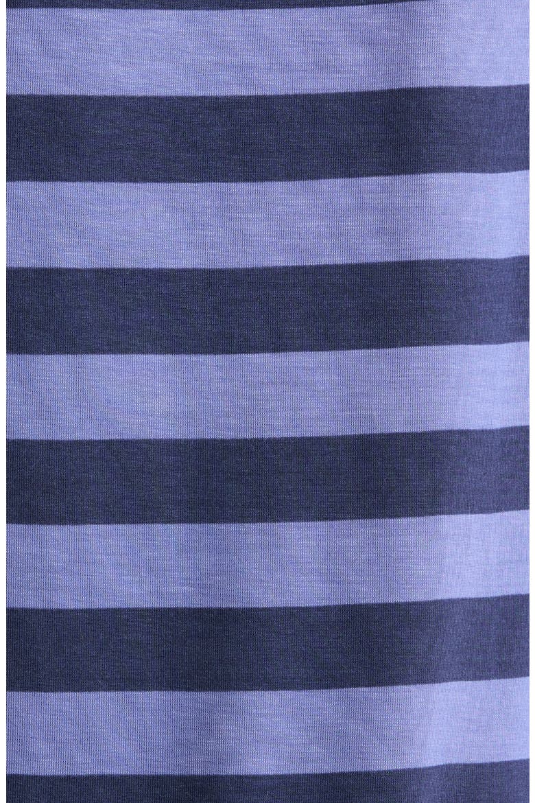 Jersey Shortie Pajamas, Alternate, color, NAVY PREPPIE STRIPE
