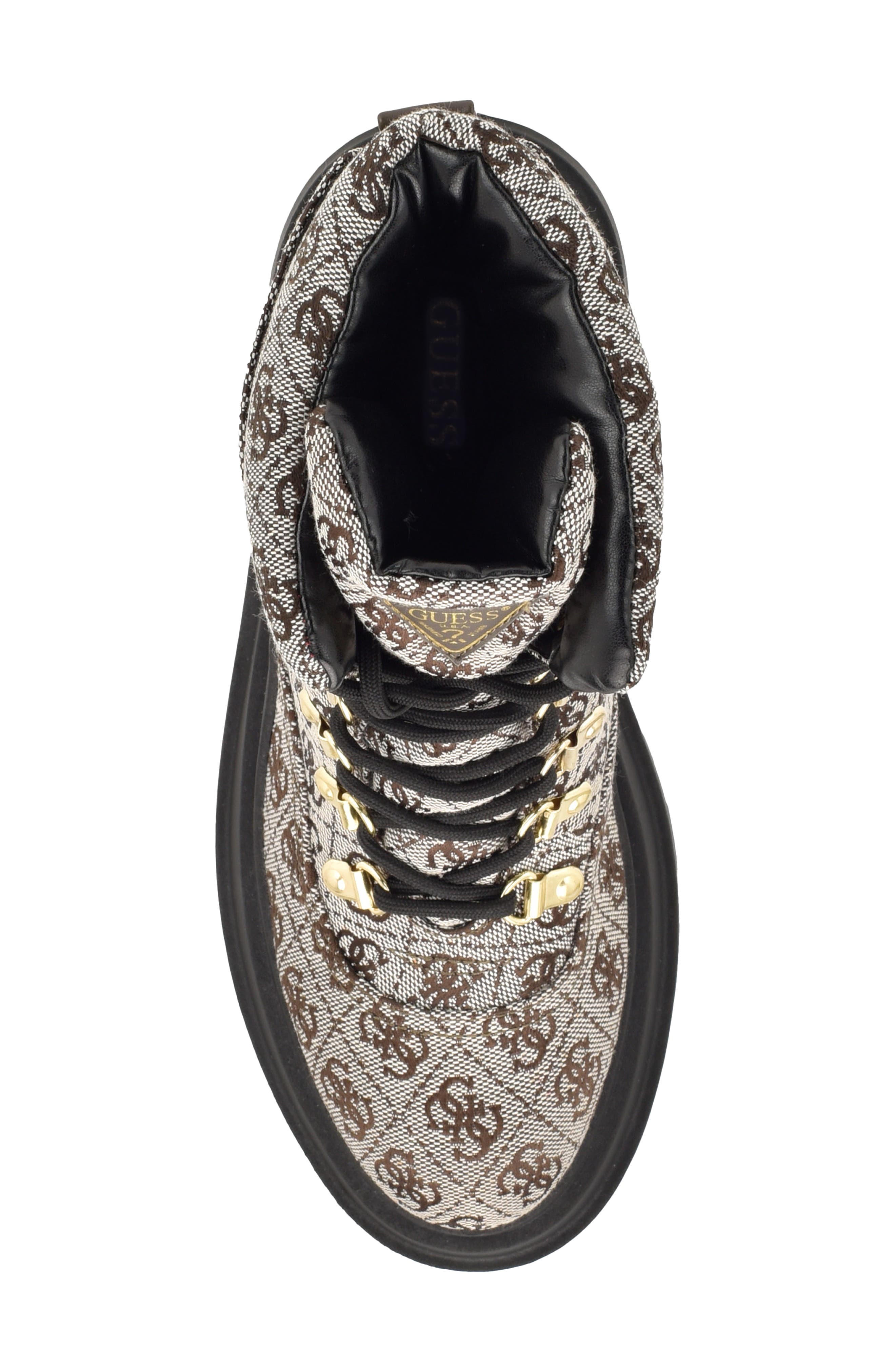 GUESS Vaney Combat Boot, Alternate, color, 