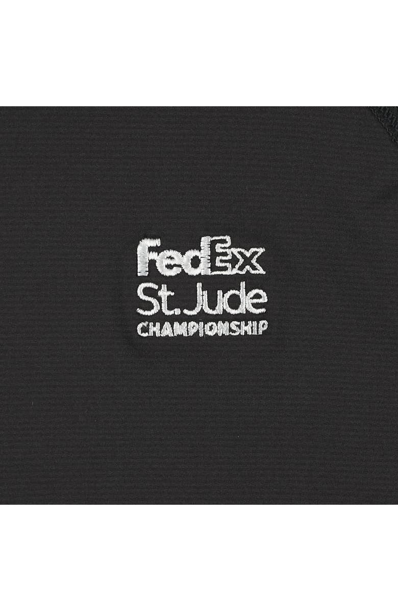PUMA Men's Puma  Black FedEx St. Jude Championship You-V Pullover Hoodie, Alternate, color, Black