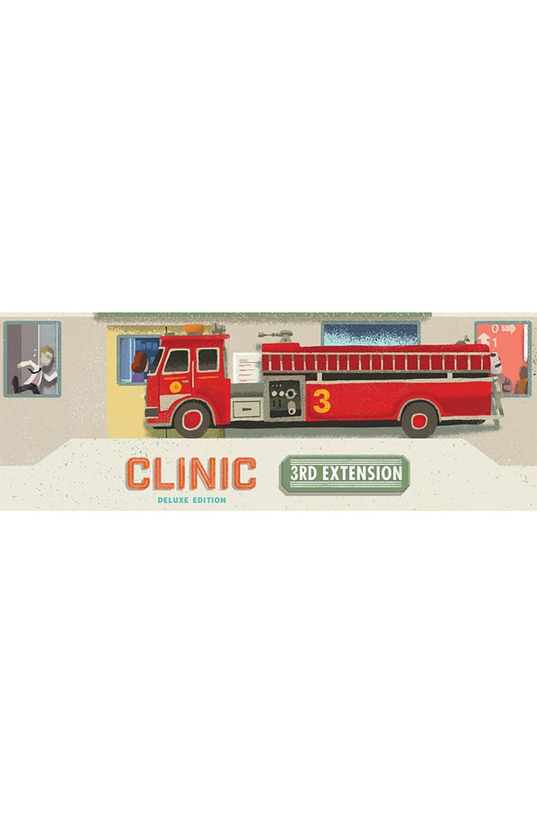 Capstone Games Clinic Deluxe Extension 3 Strategy Board Game, Alternate, color, Multicolored