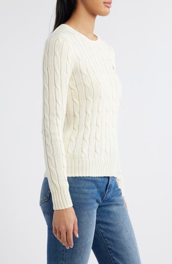 Julianna Cotton Cable Sweater