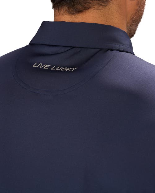 Black Clover Crockett Polo In Blue