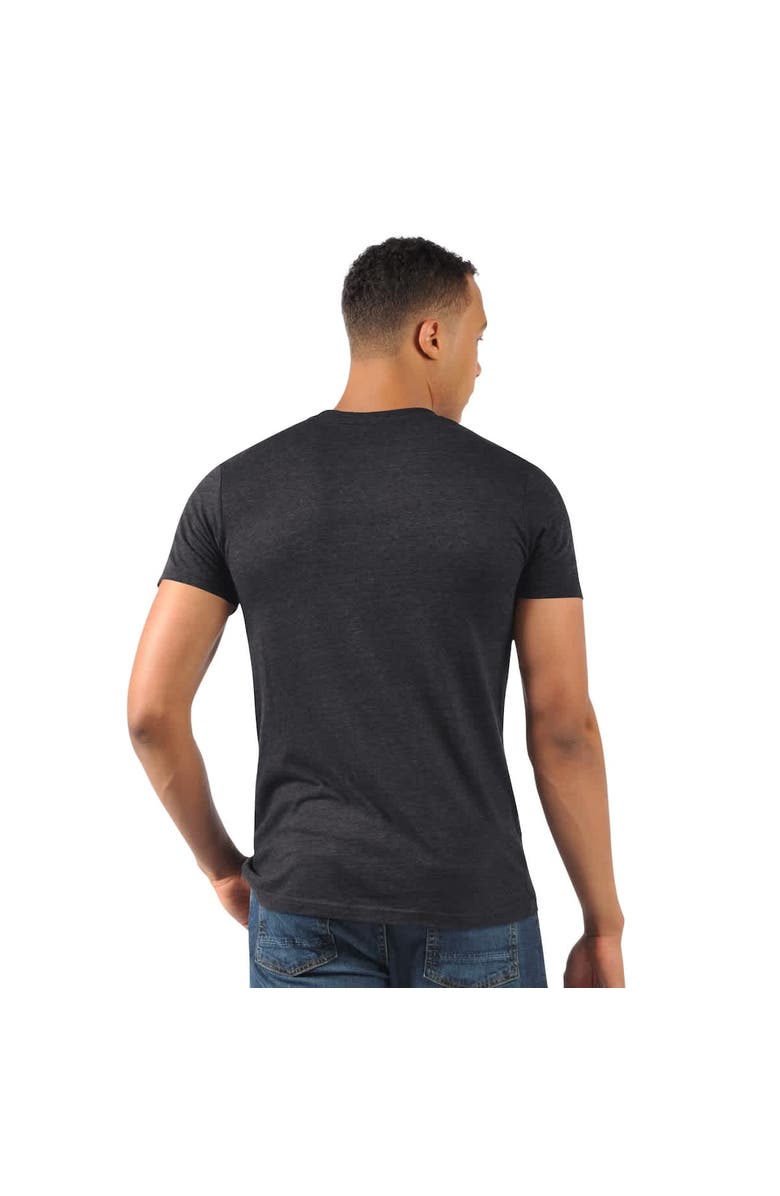 STARTER Men's Starter Heather Black Chicago Cubs Prime Time Team T-Shirt, Alternate, color, Heather Black