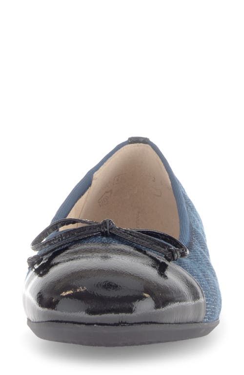 Gabor 62.612 Ballet Flat In Blue