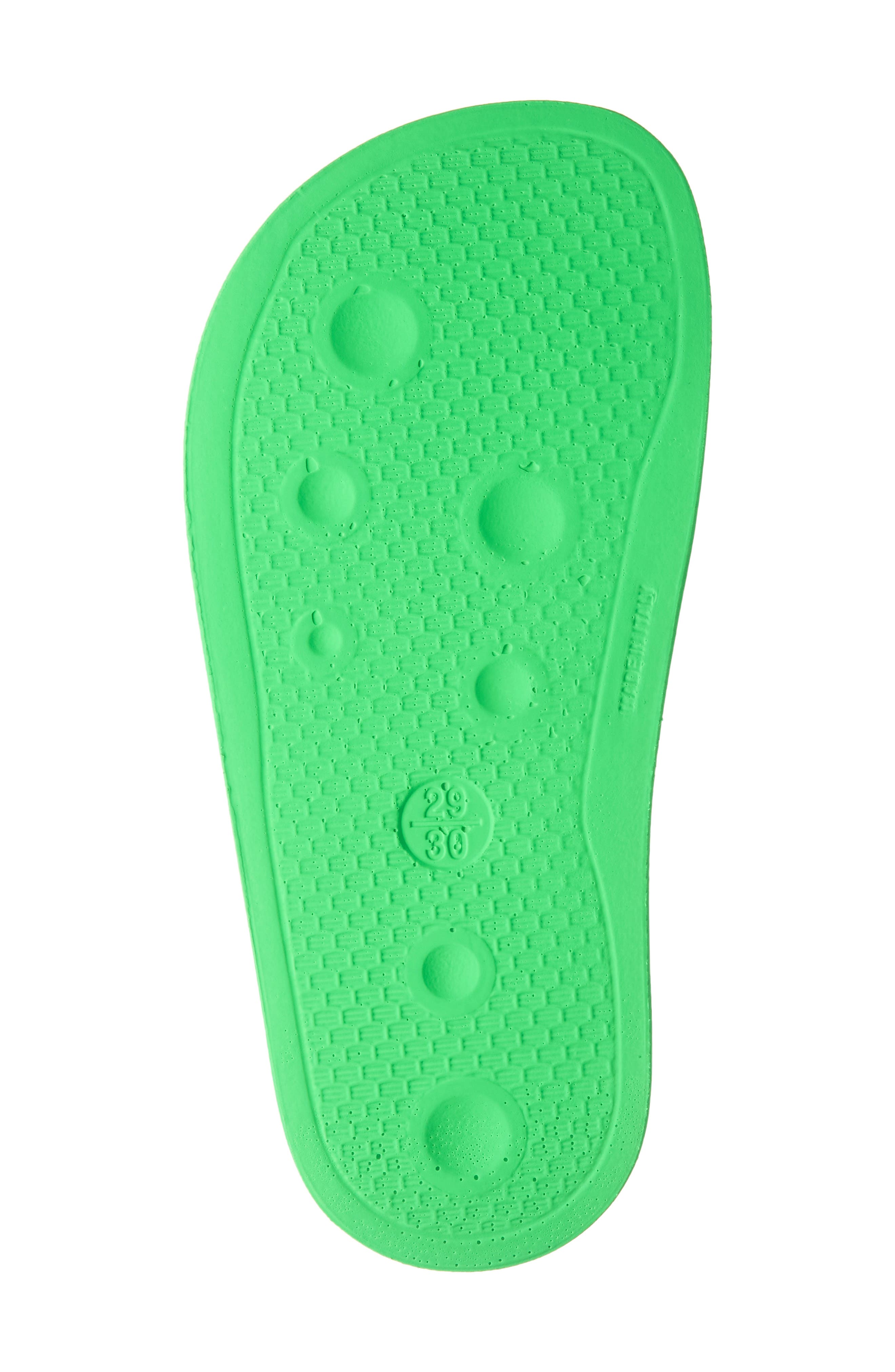 Kids' Palazzo Medusa Slide Sandal, Alternate, color, FLUO GREEN