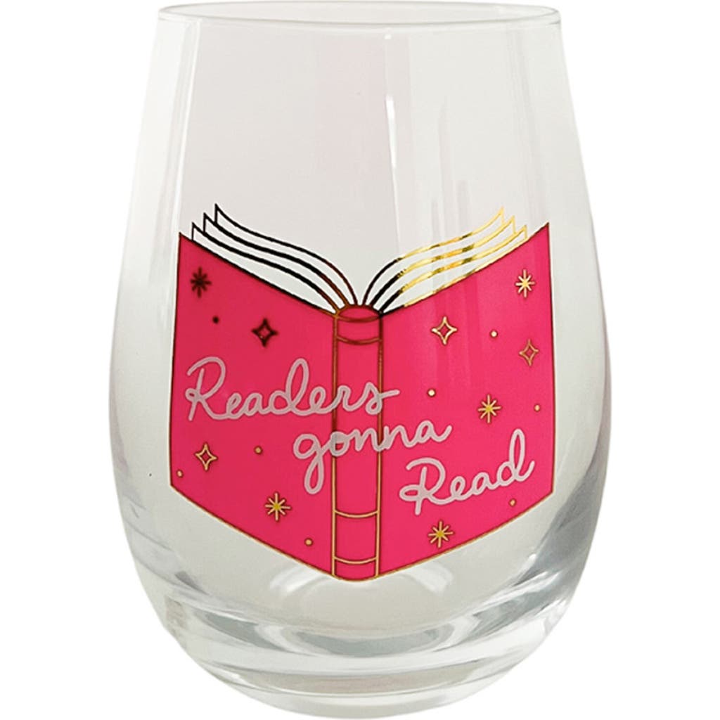 Jollity & Co Book Club Wine Glass In Readers Gonna Read
