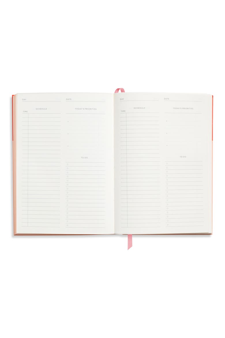 Colorblock Undated Daily Planner, Alternate, color, NO COLOR