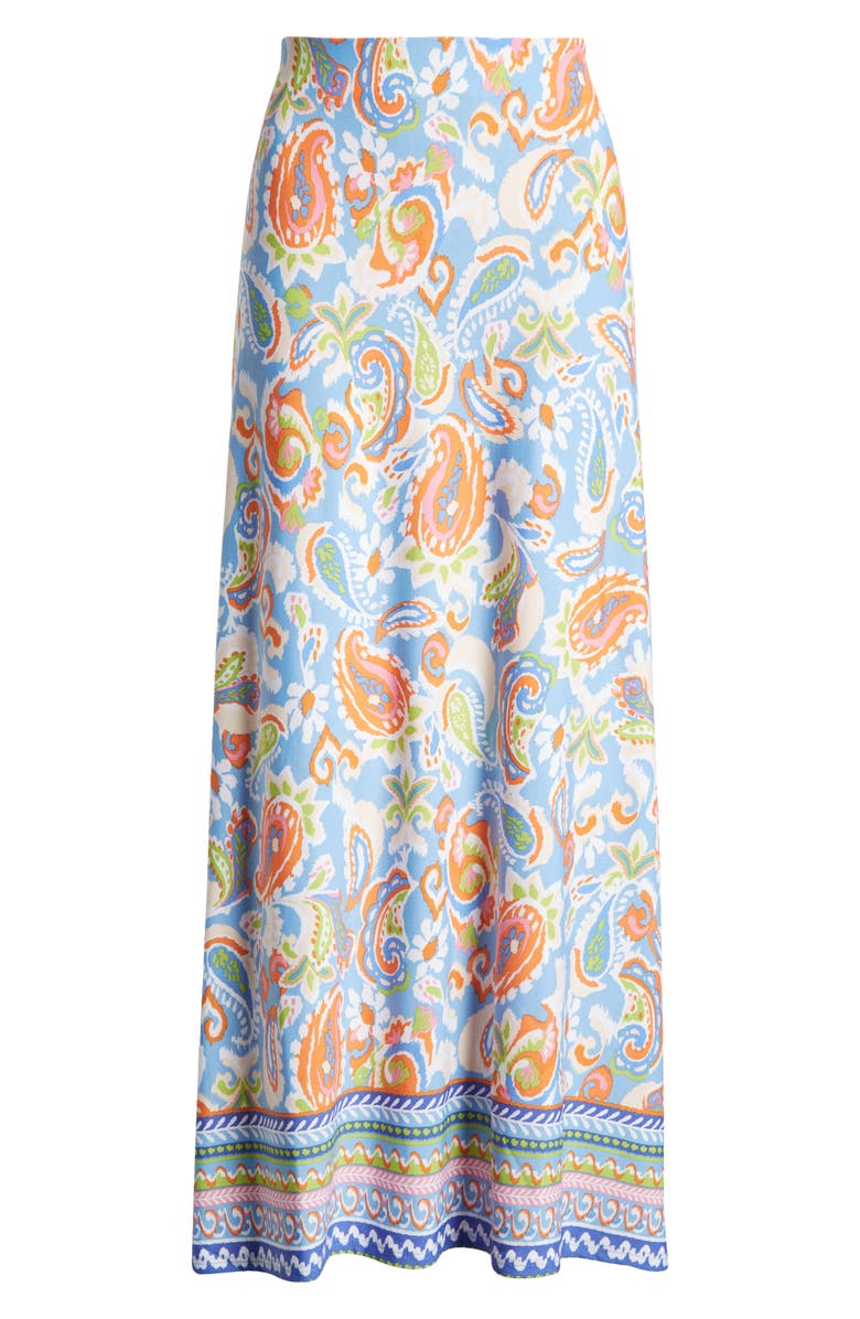 Vince Camuto Print Maxi Skirt, Alternate, color, 