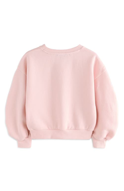 Smallsaints By Allsaints Kids' Ruched Sleeve Sweatshirt In Pink
