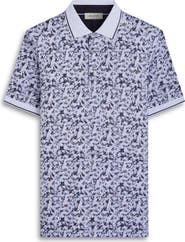 Bugatchi Three-Button Performance Polo