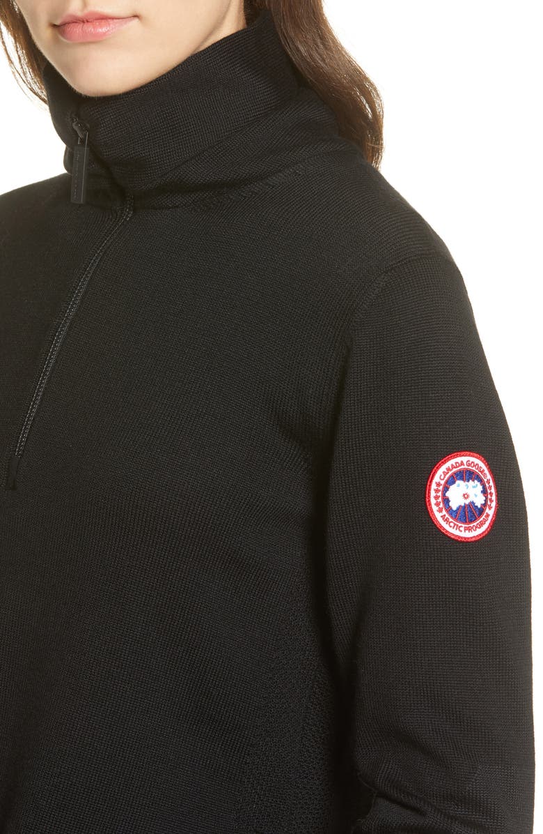 Canada Goose Fairhaven Quarter-Zip Sweater, Alternate, color,