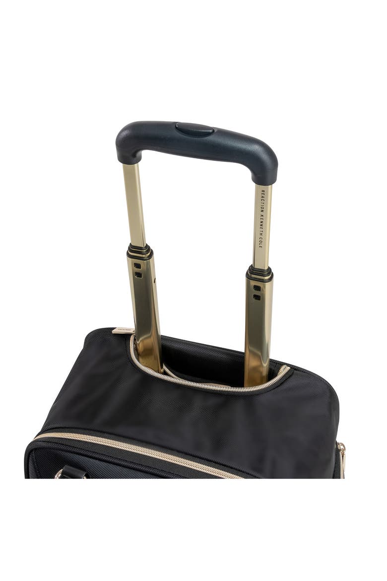 Chelsea Underseat Roller Luggage, Alternate, color, BLACK