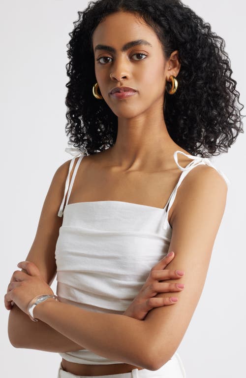 Open Edit Metal & Resin Hoop Earrings
