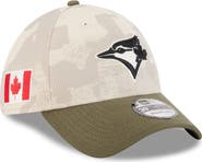 New Era Men's New Era Light Beige/Olive Toronto Blue Jays 2025 Armed Forces Day 39THIRTY Flex Hat