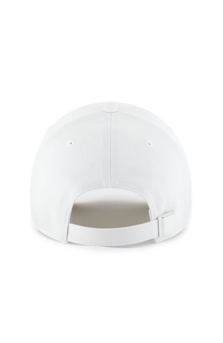 '47 Men's '47  Cream Dallas Cowboys Foundational Two-Tone Clean Up Adjustable Hat, Alternate, color, Cream