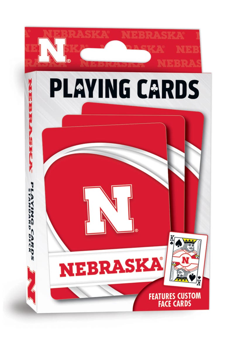Nebraska Cornhuskers Playing Cards, Main, color, Multicolor