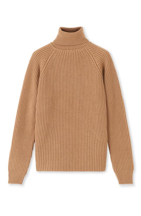 Oslo Merino Wool High Neck Sweater