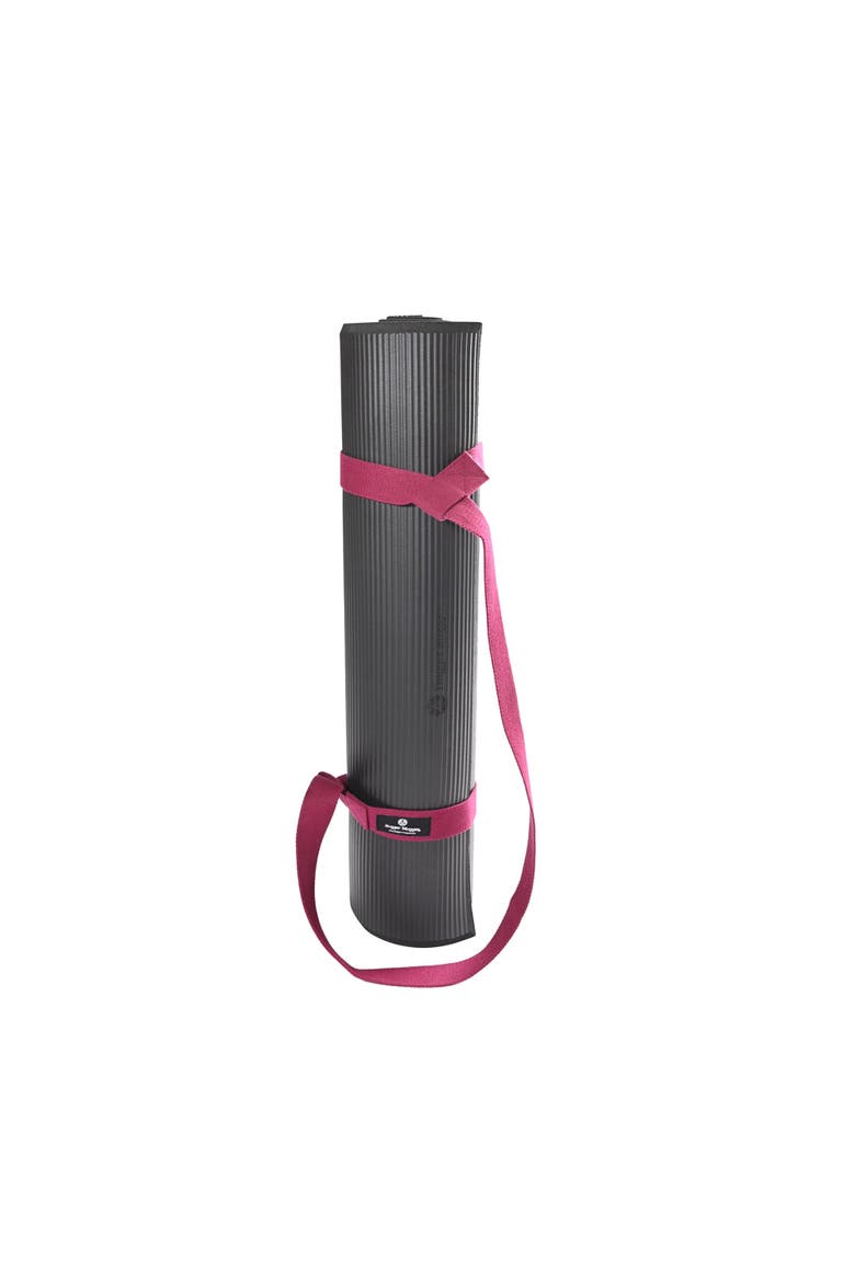 Strap Sling Yoga Mat Carrier, Alternate, color, Raspberry