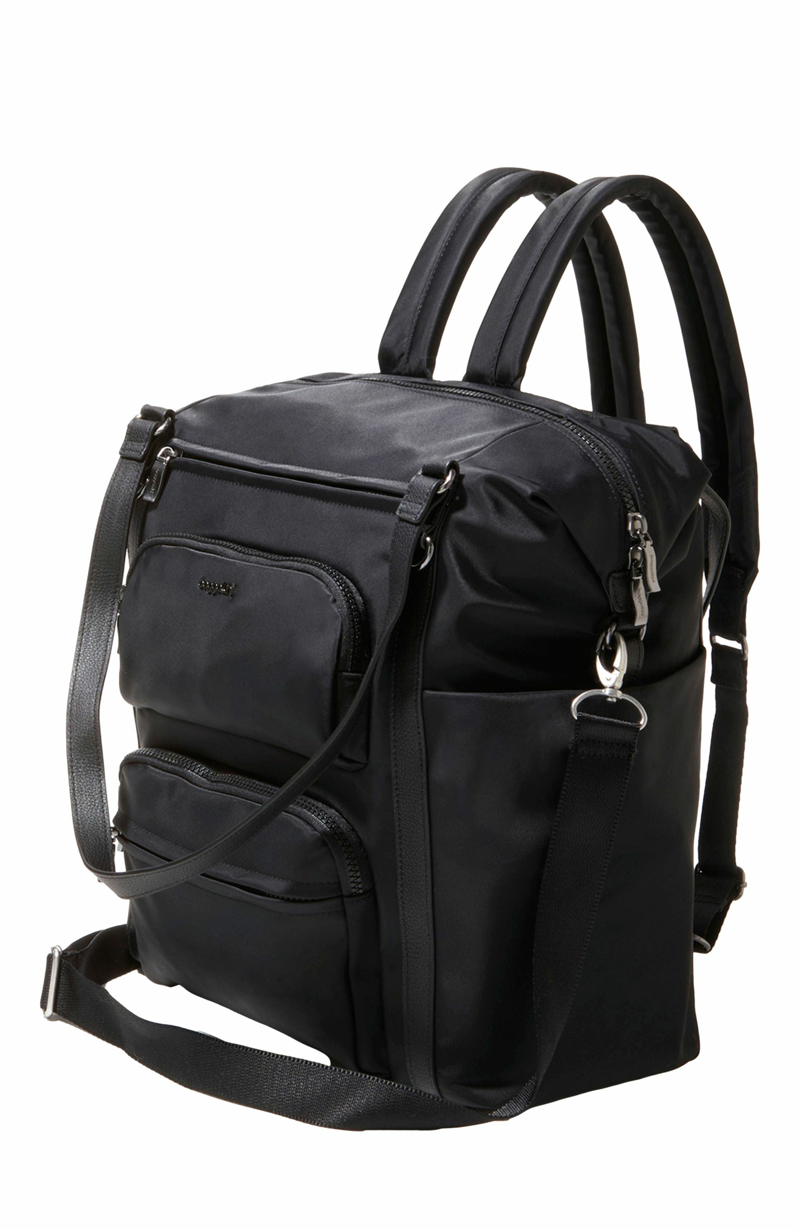 BAGGALLINI Nolita Convertible Backpack, Alternate, color, Black