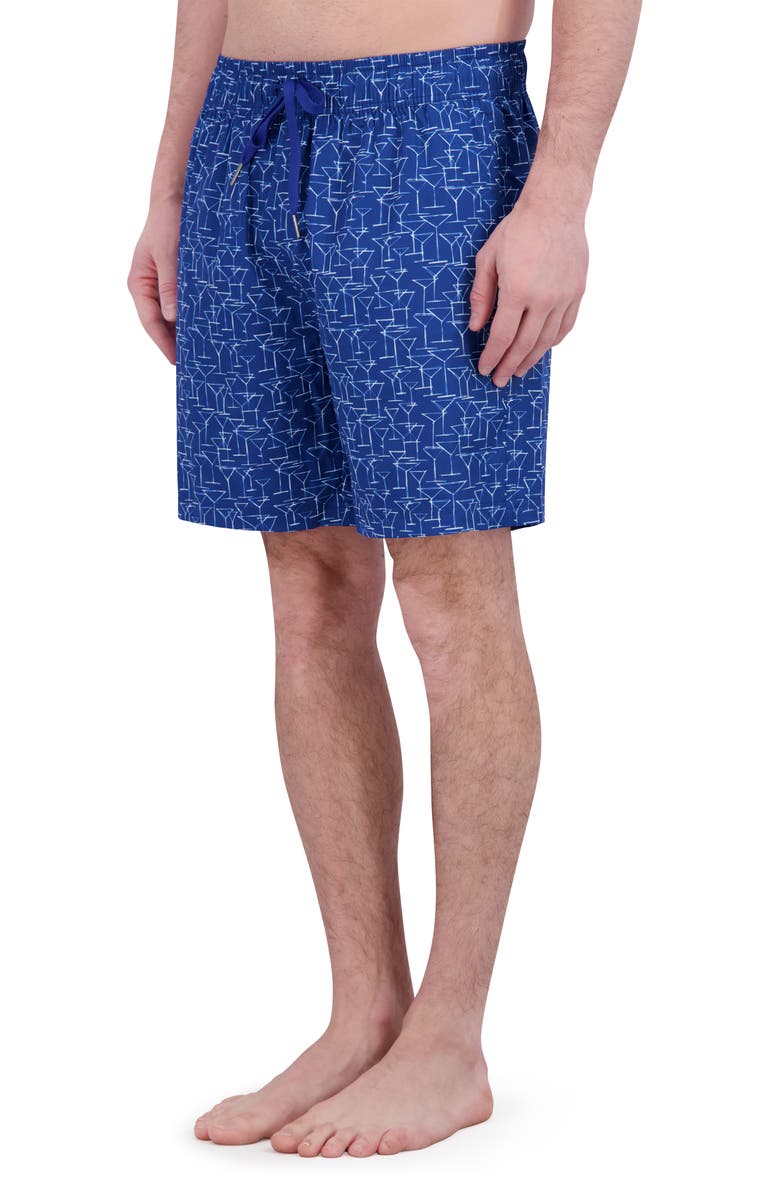 Robert Graham Quickdry Boxer Board Shorts, Alternate, color, Martini