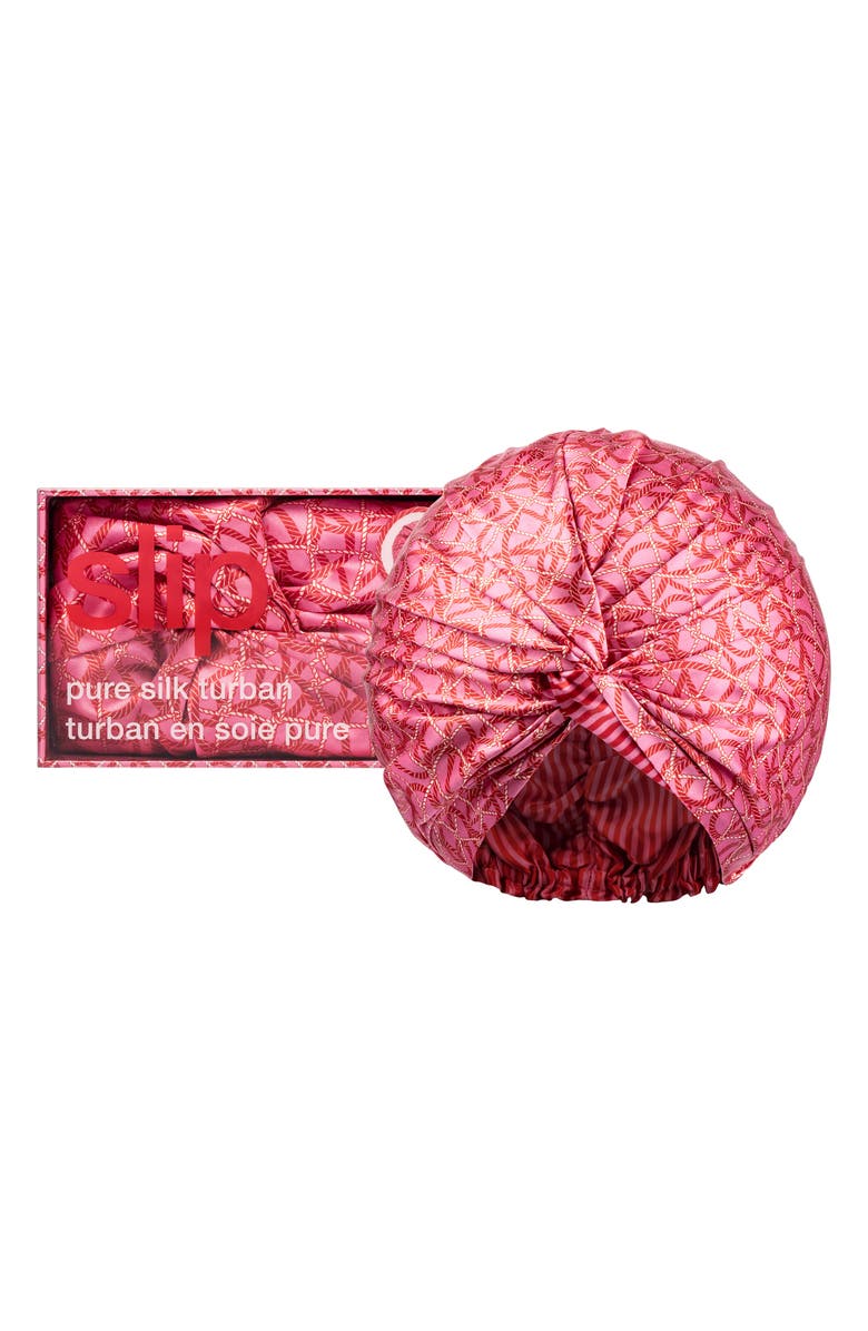 slip Ahoy Pure Silk Hair Wrap, Main, color, 