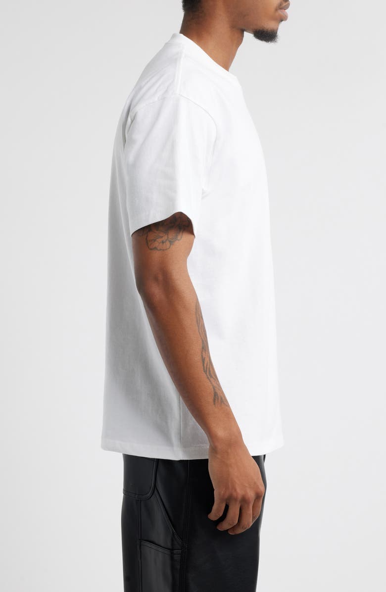 Carhartt Work In Progress Fragments Embroidered Pocket Organic Cotton T-Shirt, Alternate, color, 