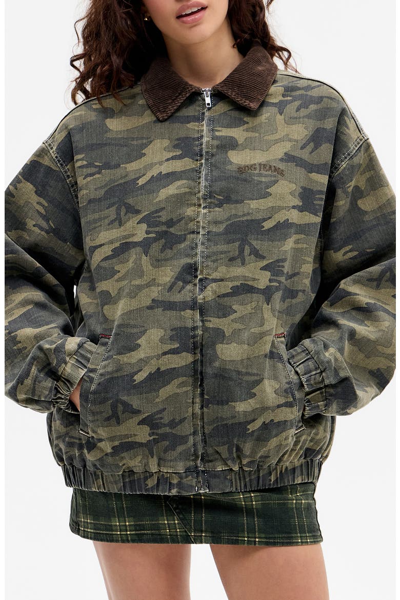 Camo Dex Zip Jacket (Women) | Nordstrom