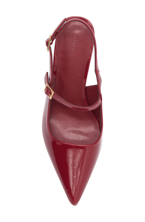 Wild Diva Lounge Rush Slingback Pump