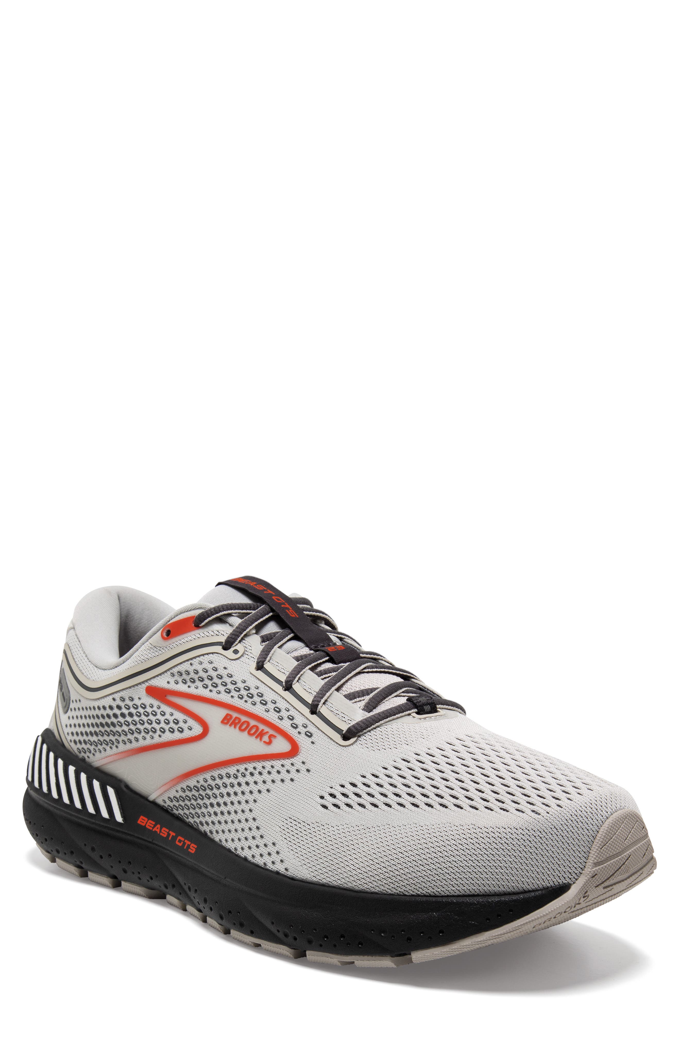 Beast GTS 23 Running Shoe, Main, color, GREY/ SCARLET/ EBONY