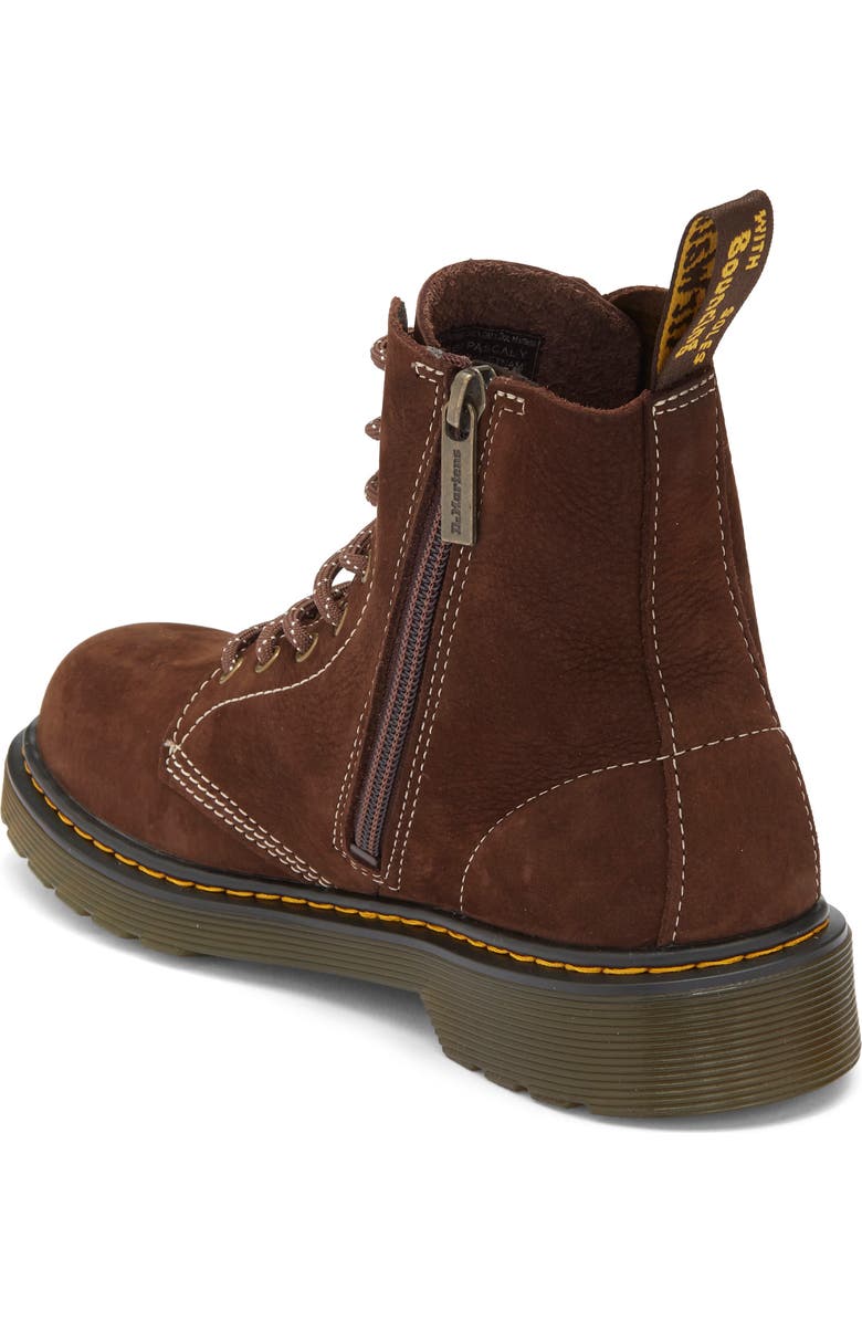 Dr. Martens Kids' 1460 Pascal Lace-Up Boot, Alternate, color, Dark Brown