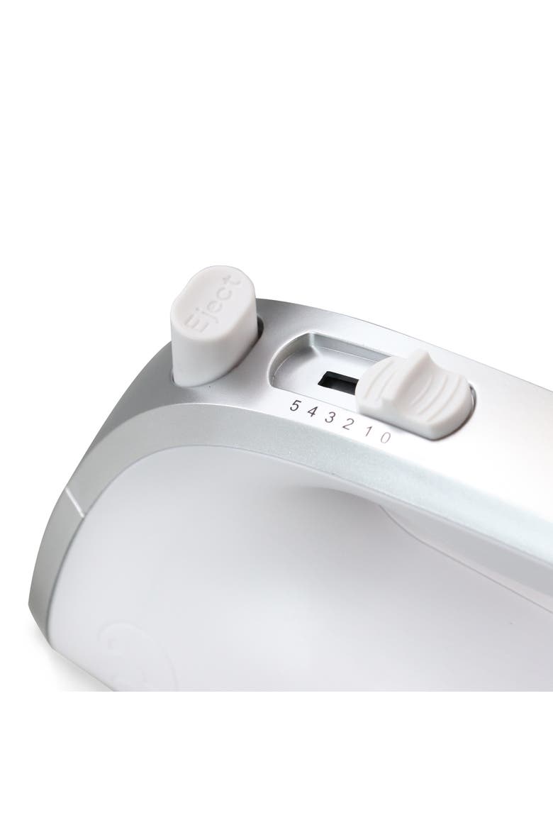 5-Speed 150-Watt Hand Mixer White w/ Silver Accents, Alternate, color, White