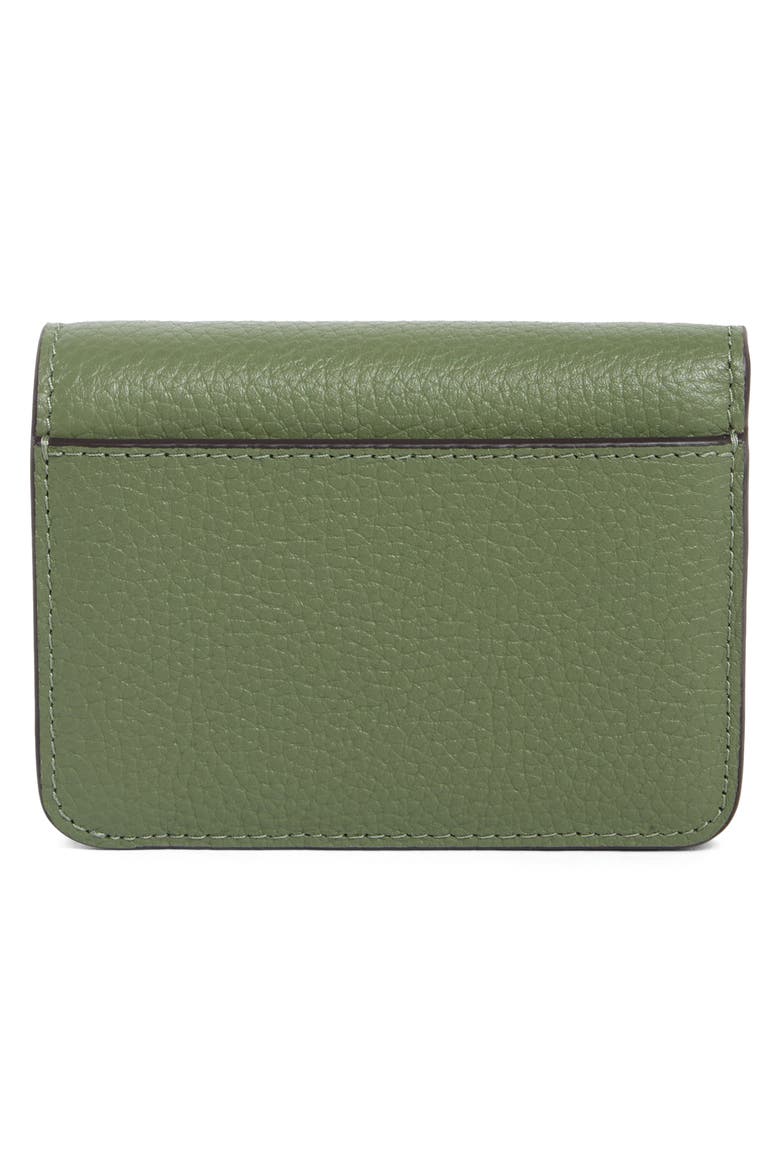 lena small bifold wallet, Alternate, color, CEDAR STAND