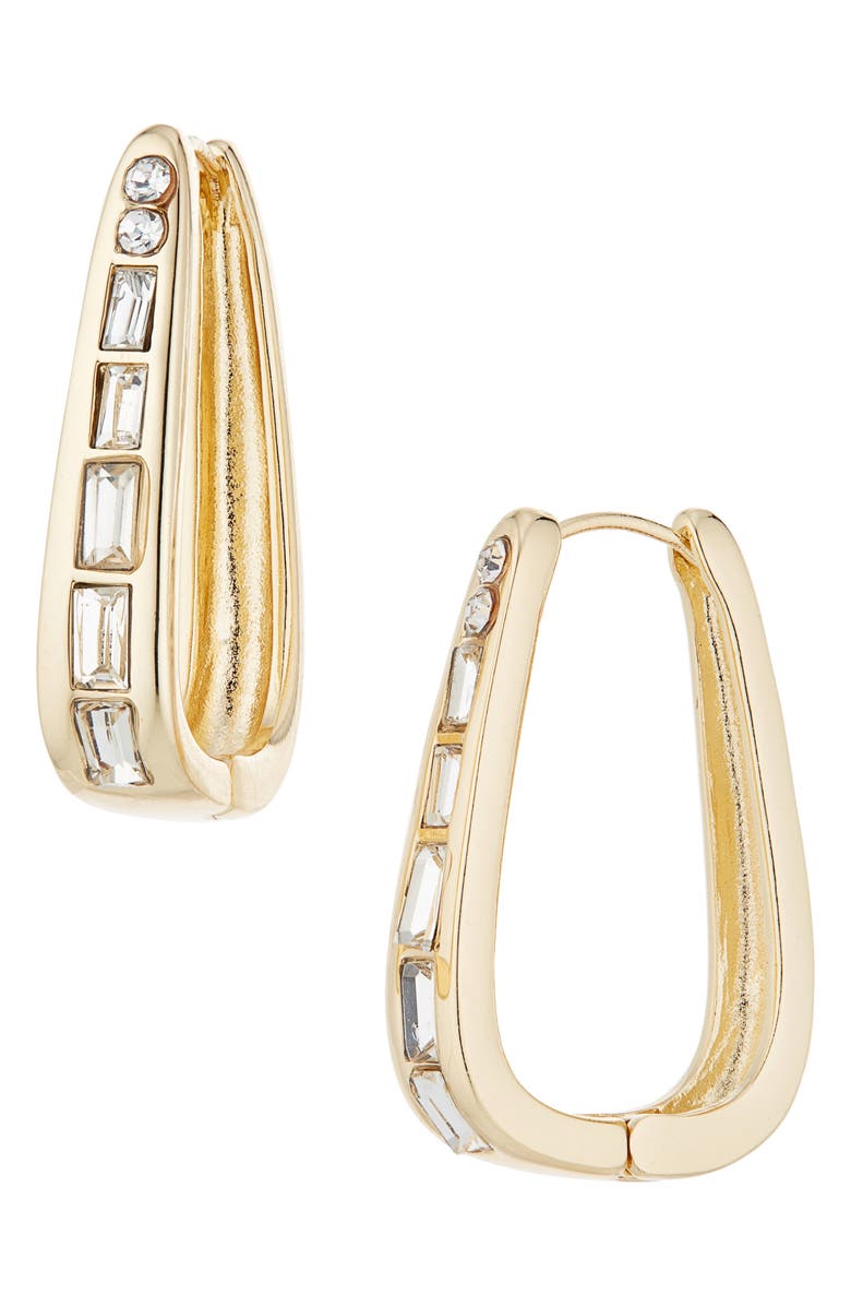 Cara Statement Hoop Earrings, Main, color, Gold