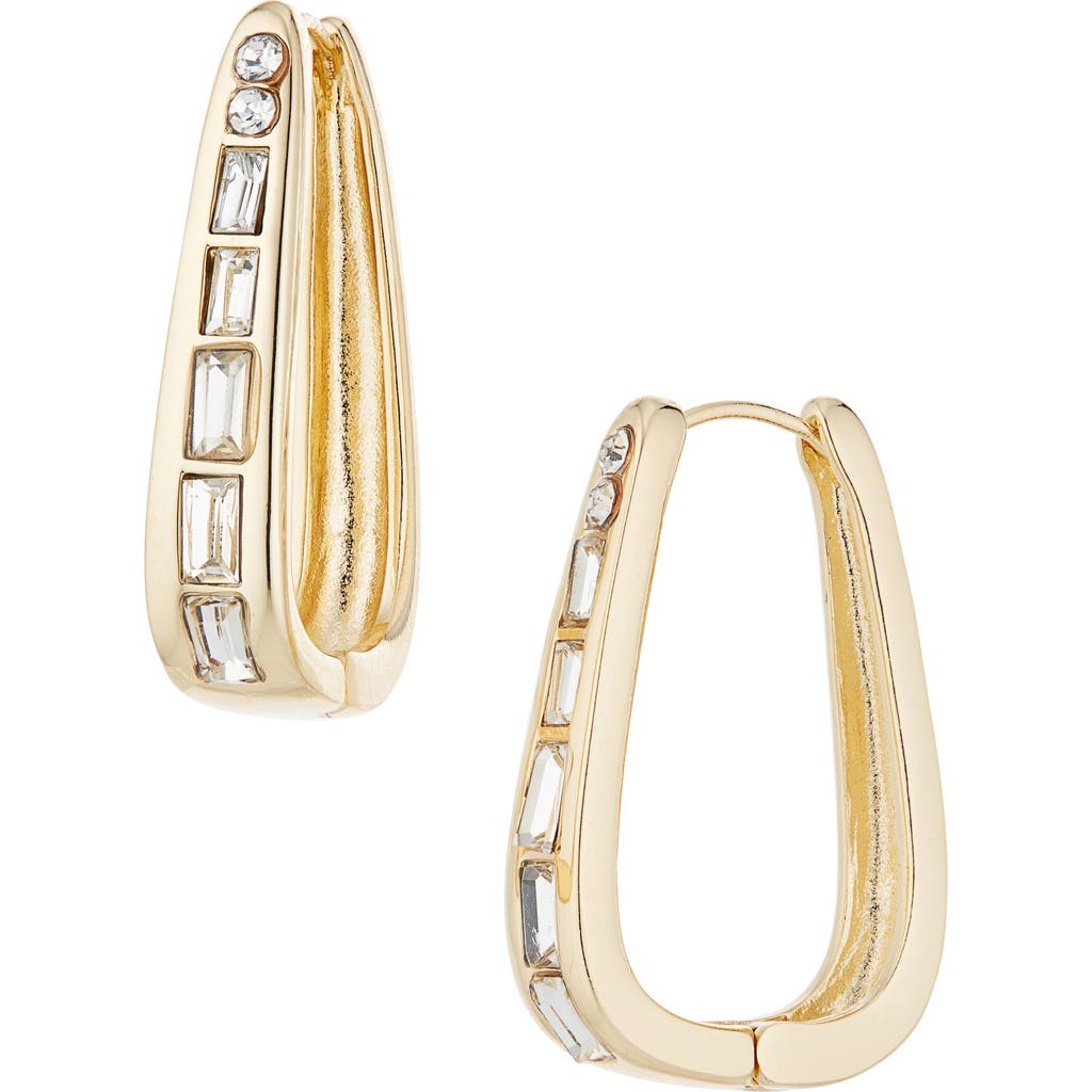 Cara Statement Hoop Earrings In Gold