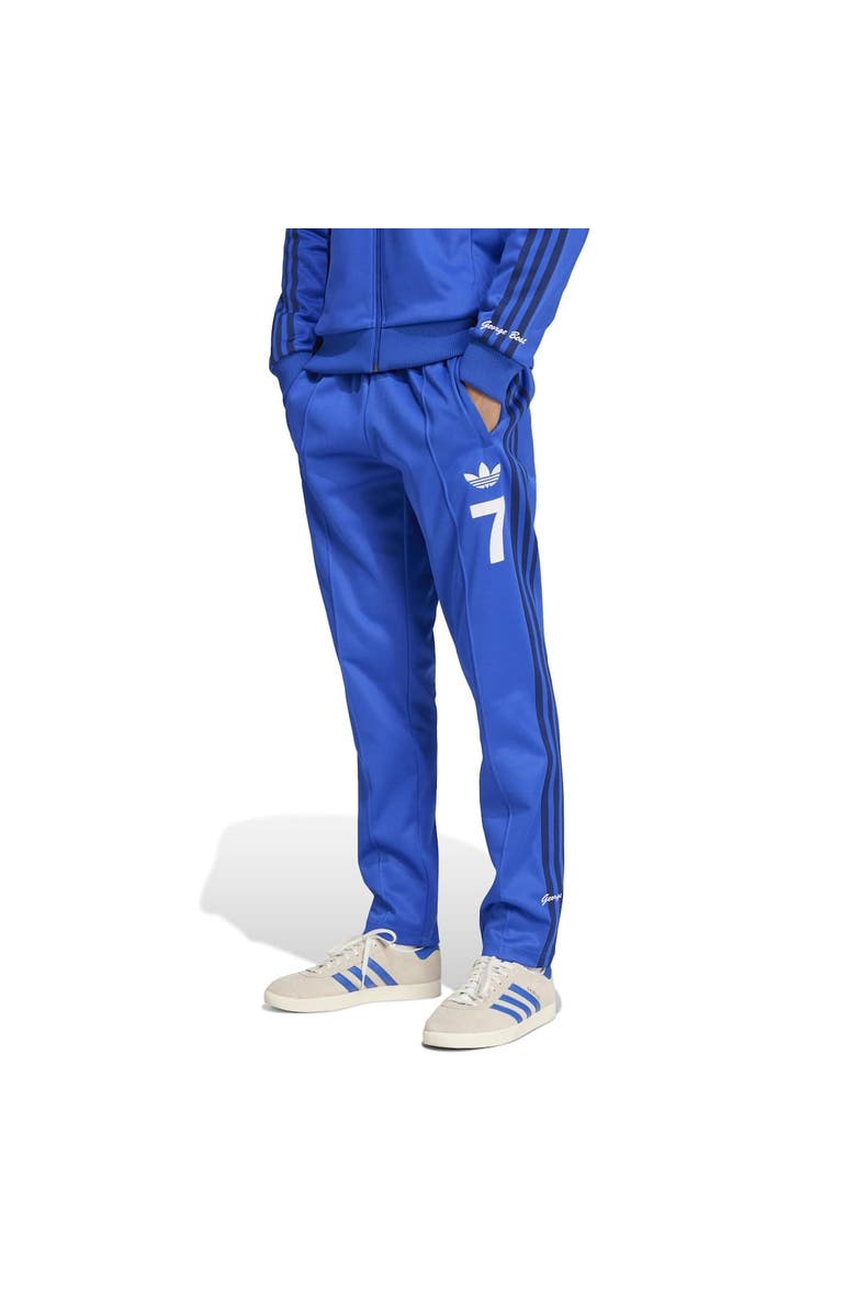 adidas Originals Men's adidas Originals Blue Manchester United x George Best Lifestyler Track Pants, Alternate, color, Blue