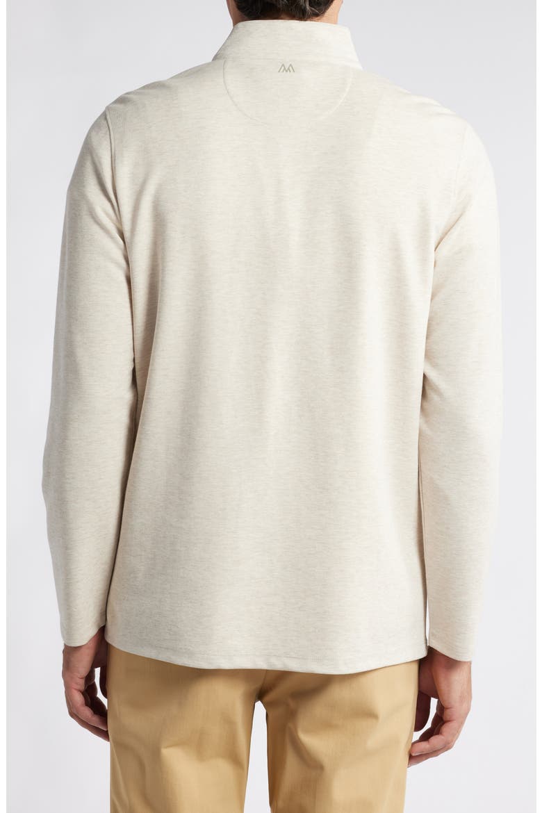 KPI Quarter Zip Pullover, Alternate, color, OYSTER HEATHER