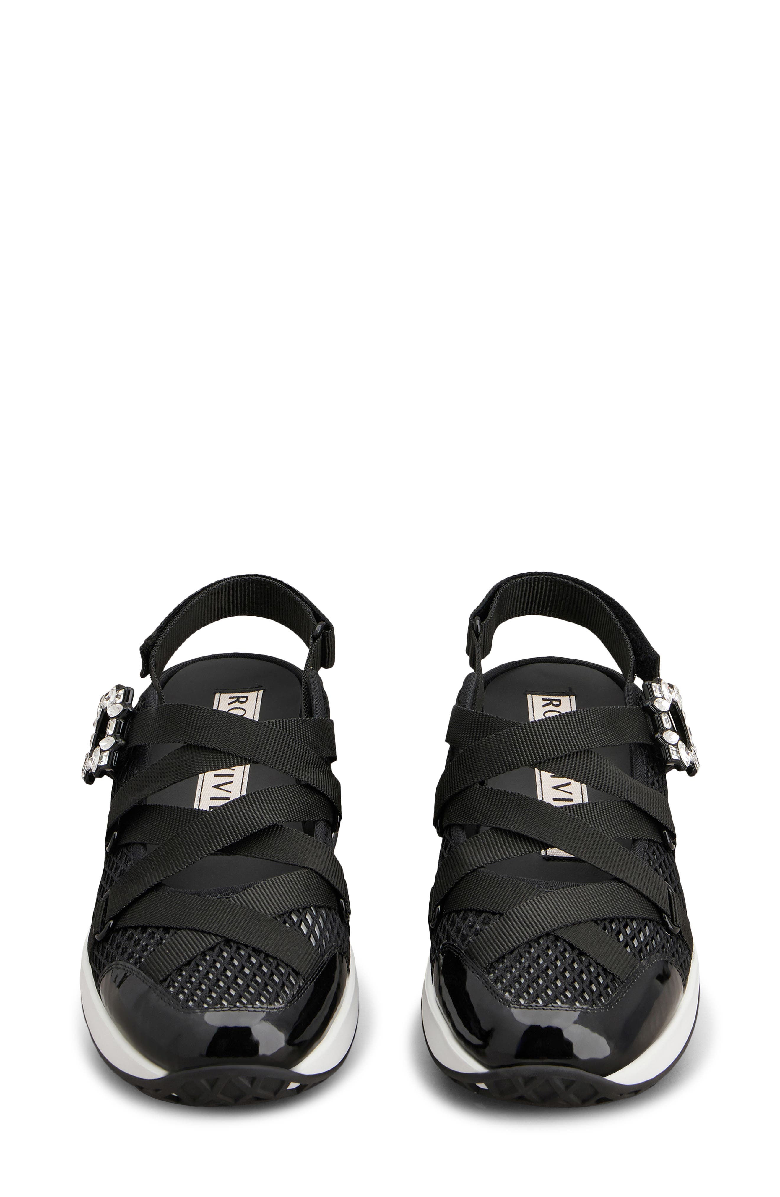 Viv' Run Ballerina Sneaker, Alternate, color, NERO/ BIANCO