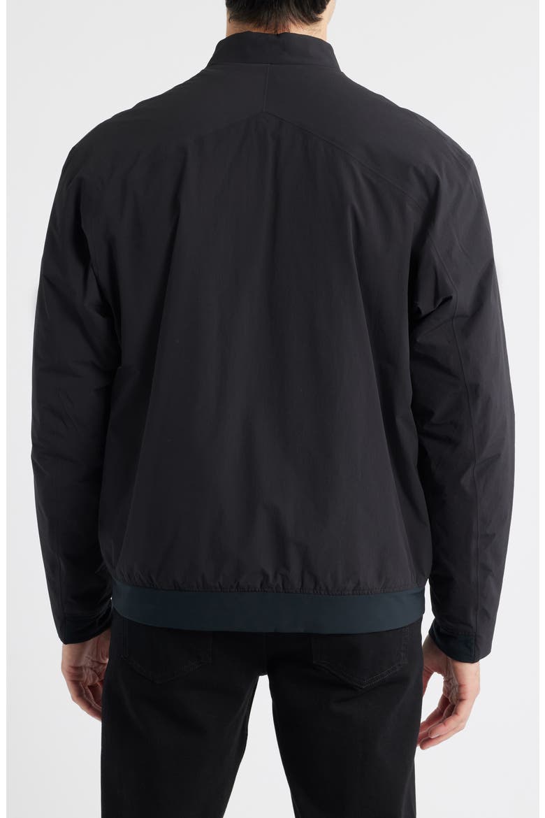Diode Water Repellent Insulated Bomber Jacket, Alternate, color, BLACK