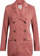 dRA Anthony Double Breasted Longline Blazer