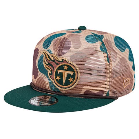 Men's New Era Camo Tennessee Titans Duck Camo 9FIFTY Snapback Hat