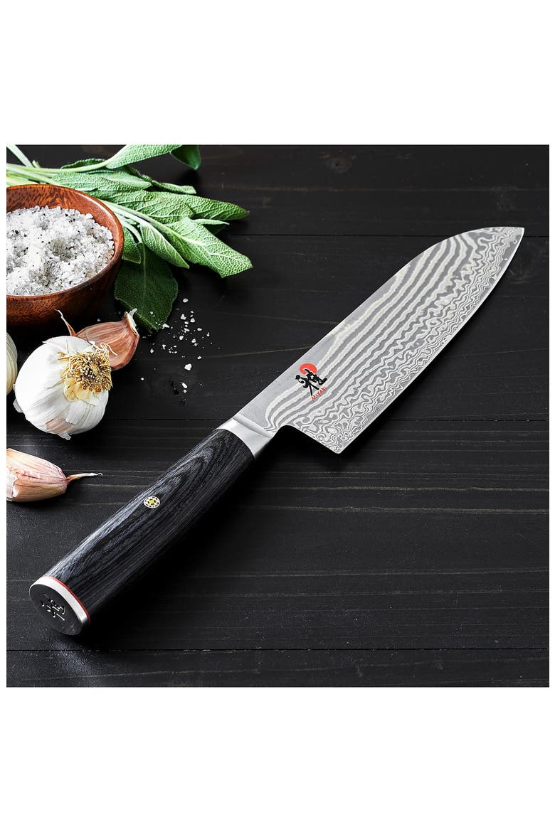 Kaizen II 7-Inch Santoku Knife, Alternate, color, SILVER