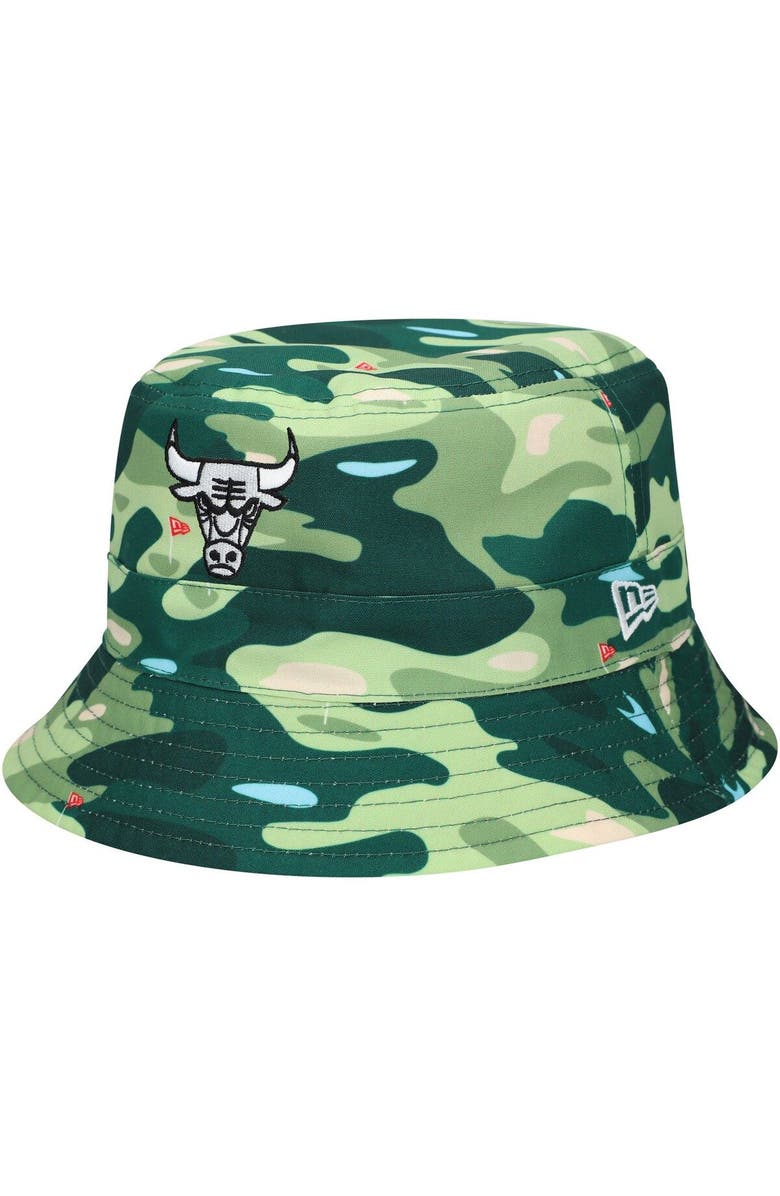 New Era Men's New Era Black Chicago Bulls Reversible Bucket Hat, Alternate, color, 